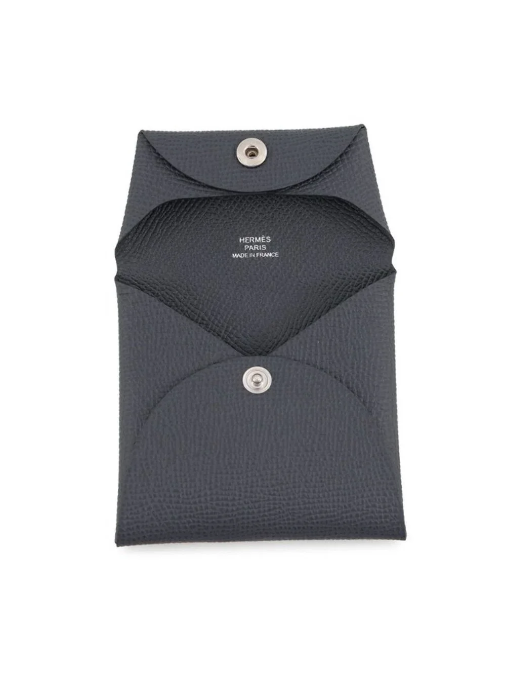 Hermes Coin Purse Bastia Ardoise Epsom